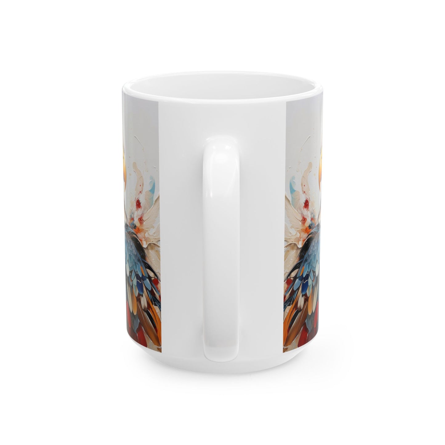 Artistic Mug - Eagle Oil Painting