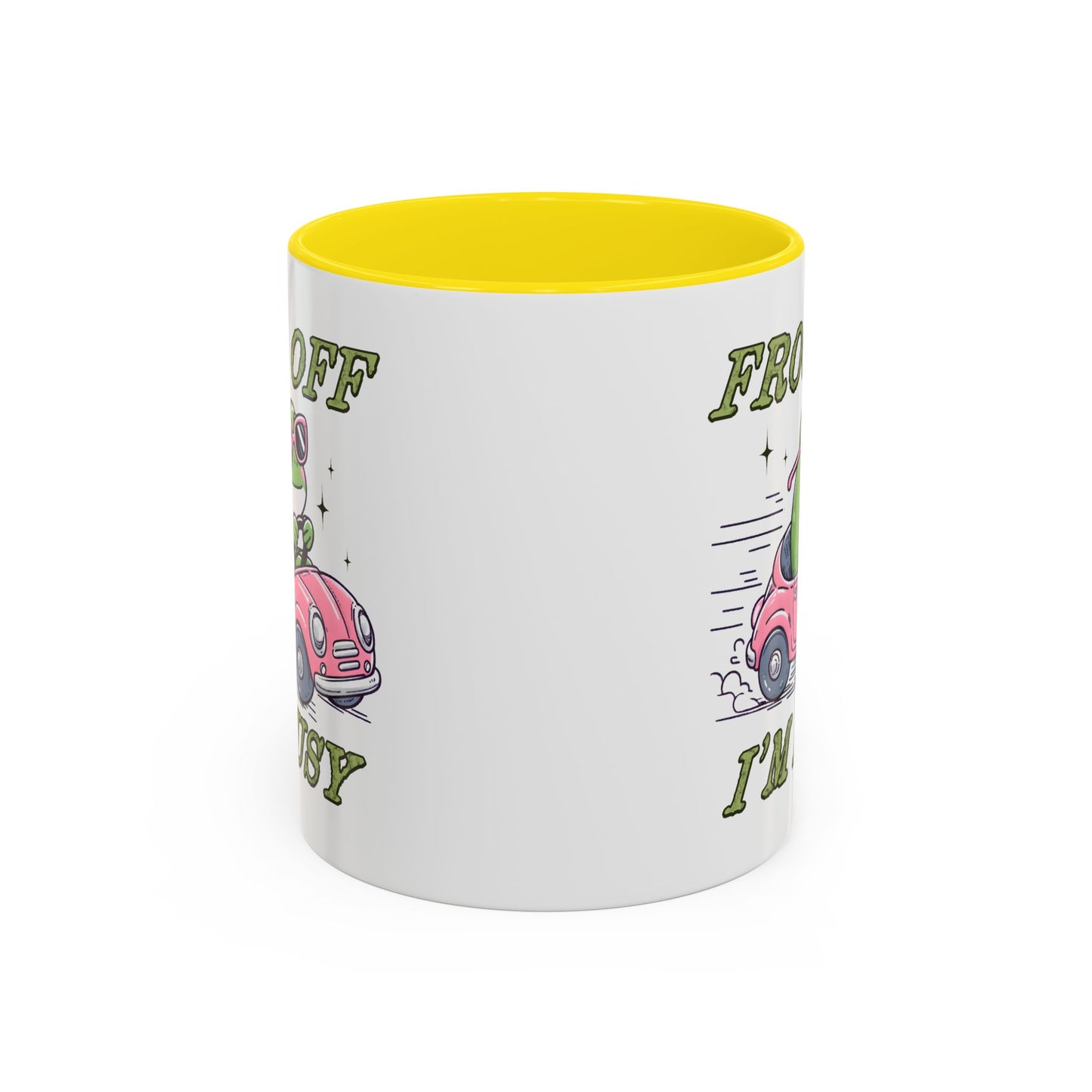 Humor Mug - Frog Off I'm Busy