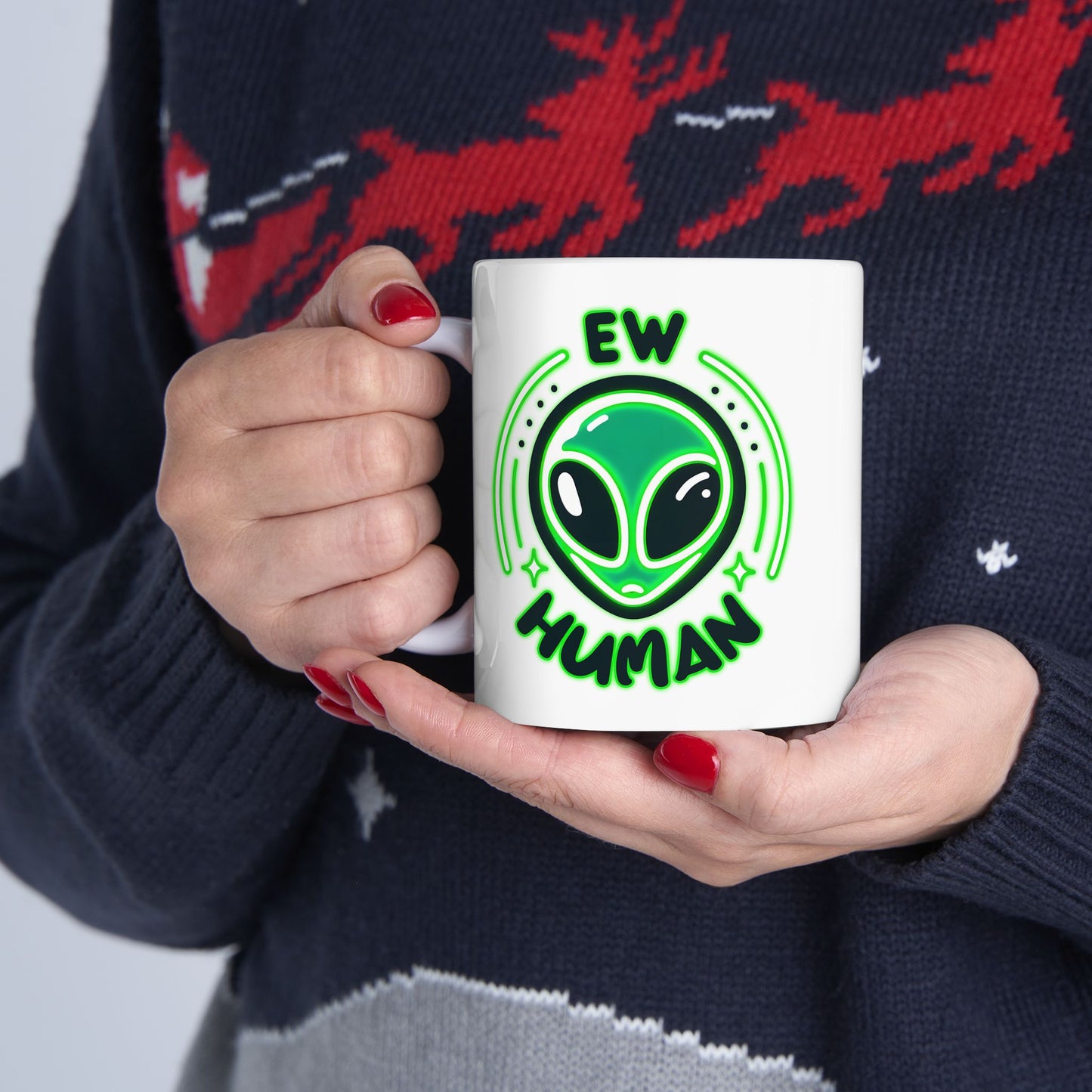 Alien Mug - Ew Human