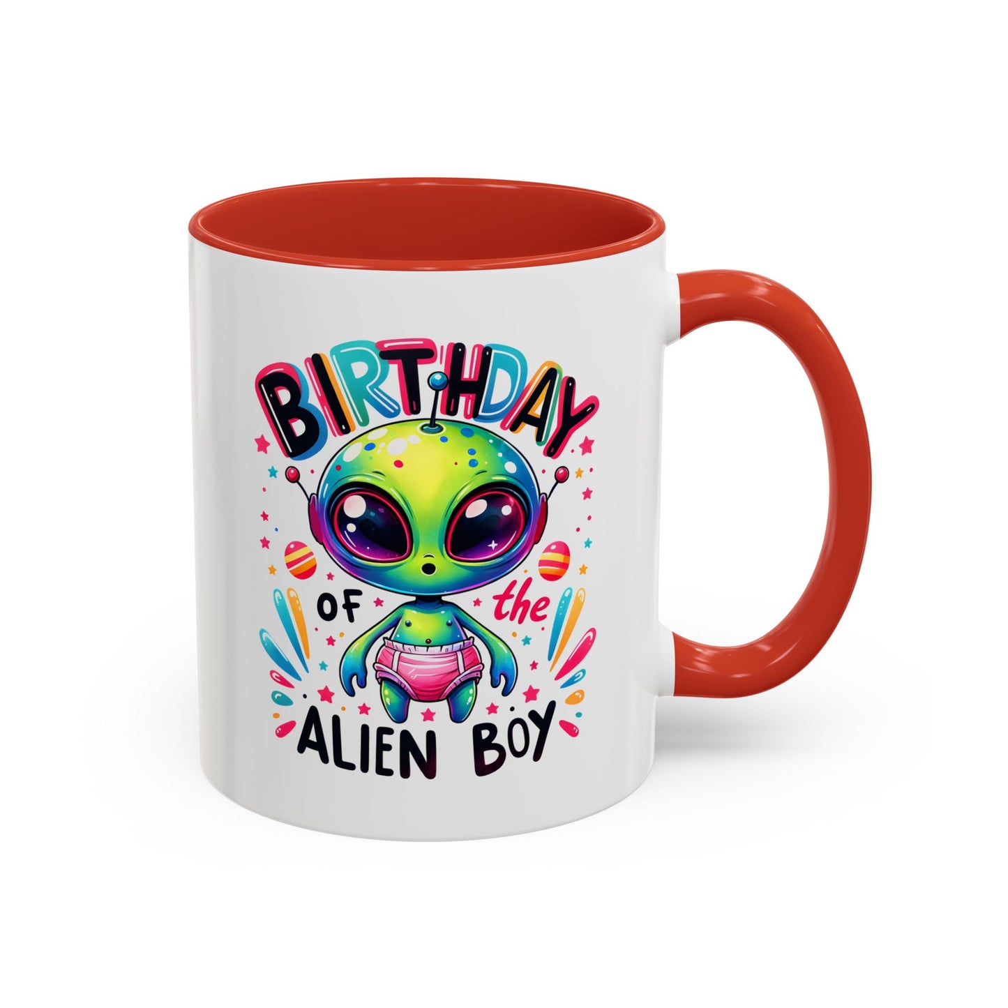 Alien Mug - Birthday Alien Boy