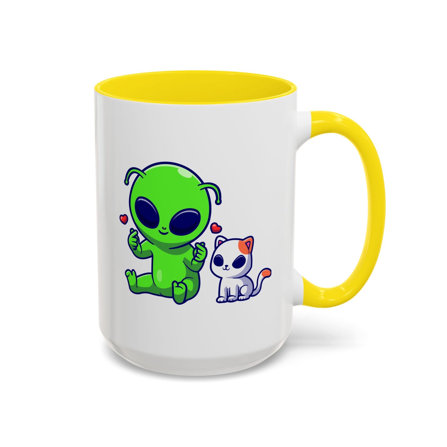 Alien Mug - Cute Alien Cat