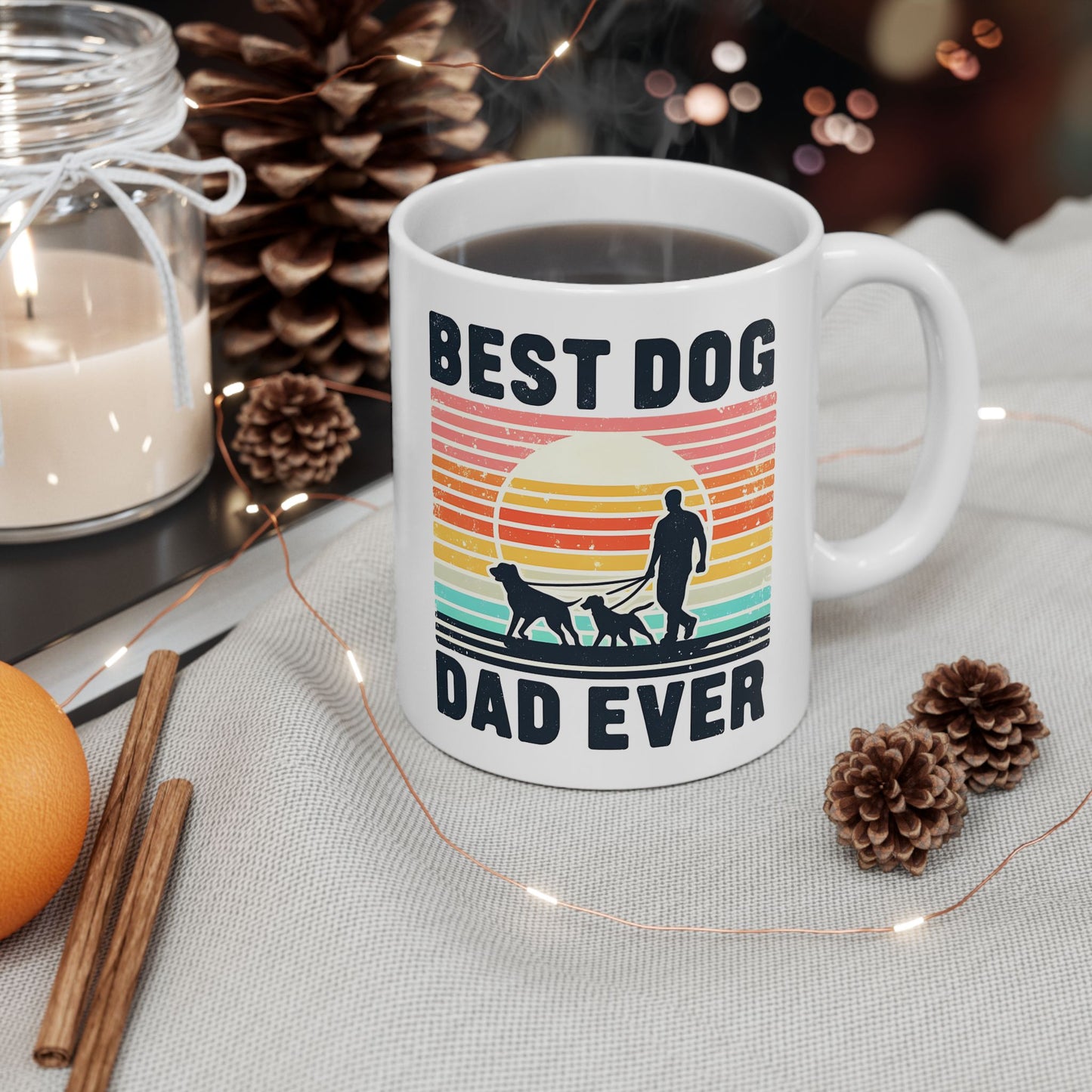 Animal Mug - Best Dog Dad Ever