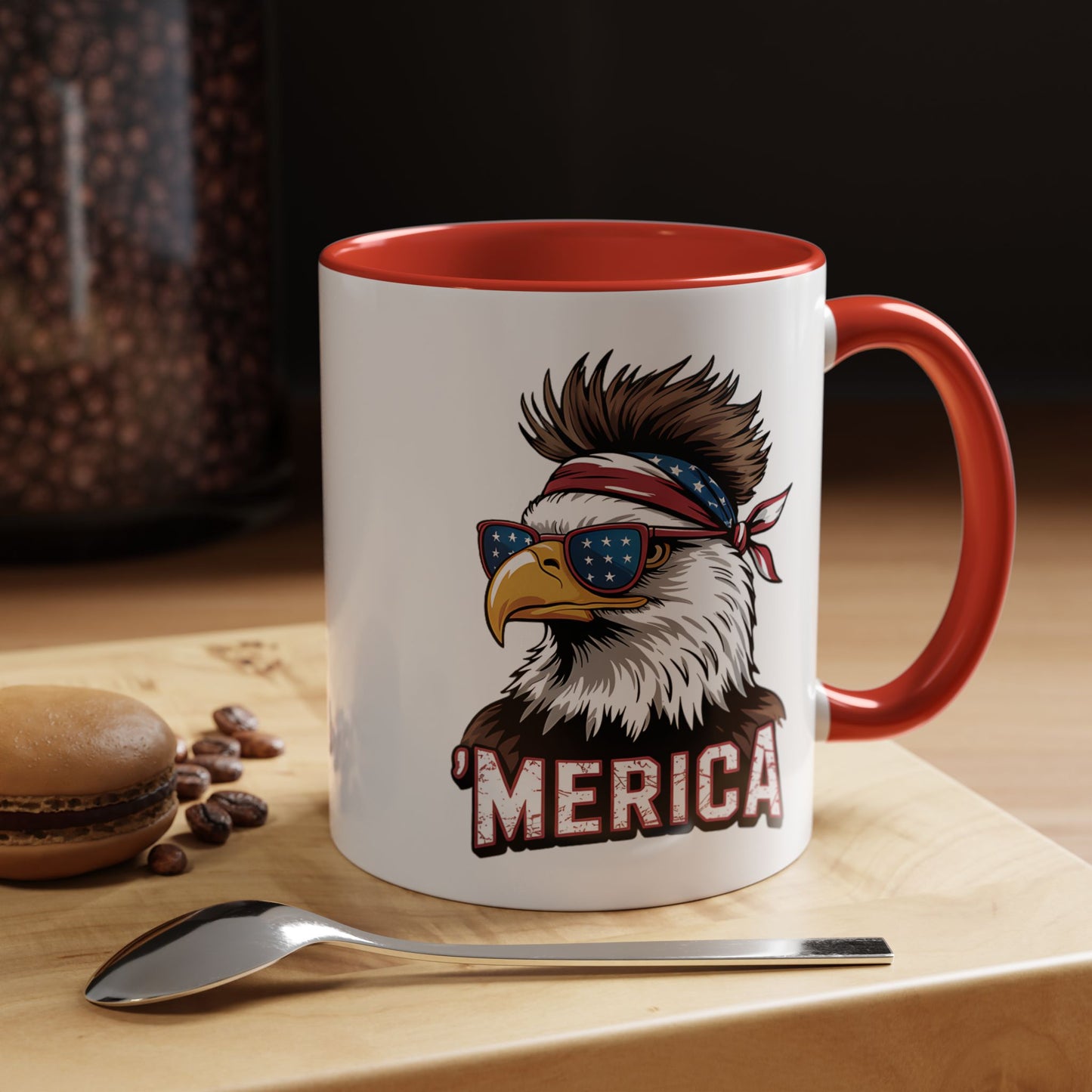 4th of July Mug - America Patriotic Eagle