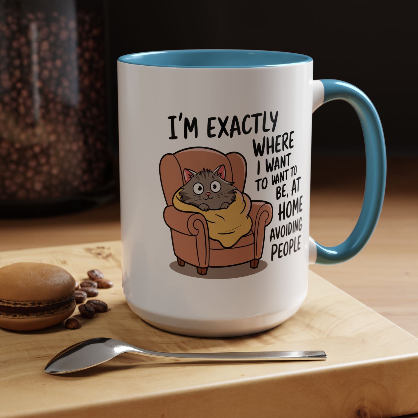 Animal Mug - I'm Exactly Where I Want To Be