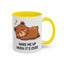 Humor Mug - Wake Me Up When It's over