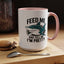 Humor Mug - Feed Me and Tell Me I'm Pretty Shark