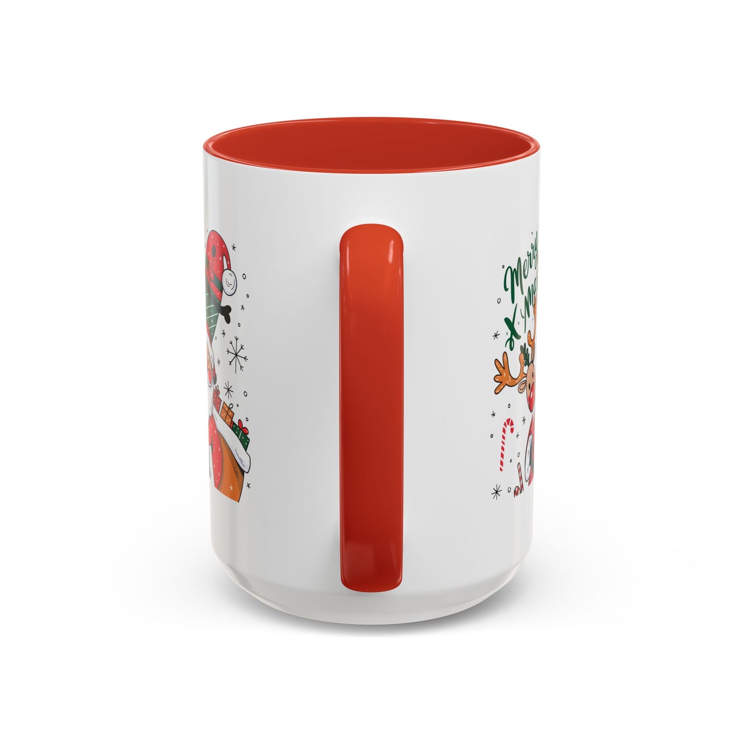 Christmas Mug - Merry Xmas Santa Reindeer