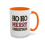 Christmas Mug - Ho Ho Ho Merry Christmas Red & Green Text 4