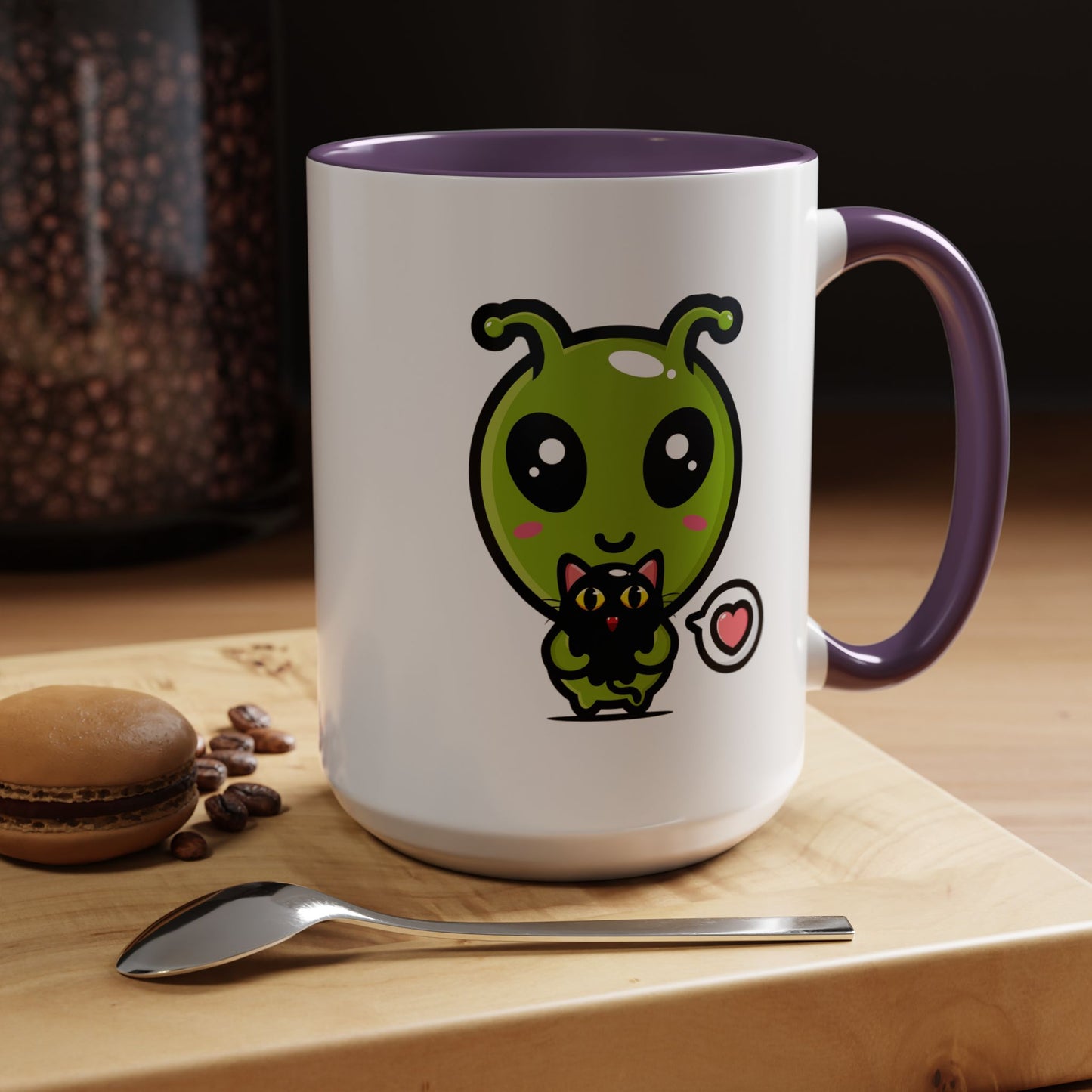 Alien Mug - Alien Hug Cat