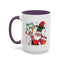 Christmas Mug - Merry Xmas Santa Reindeer