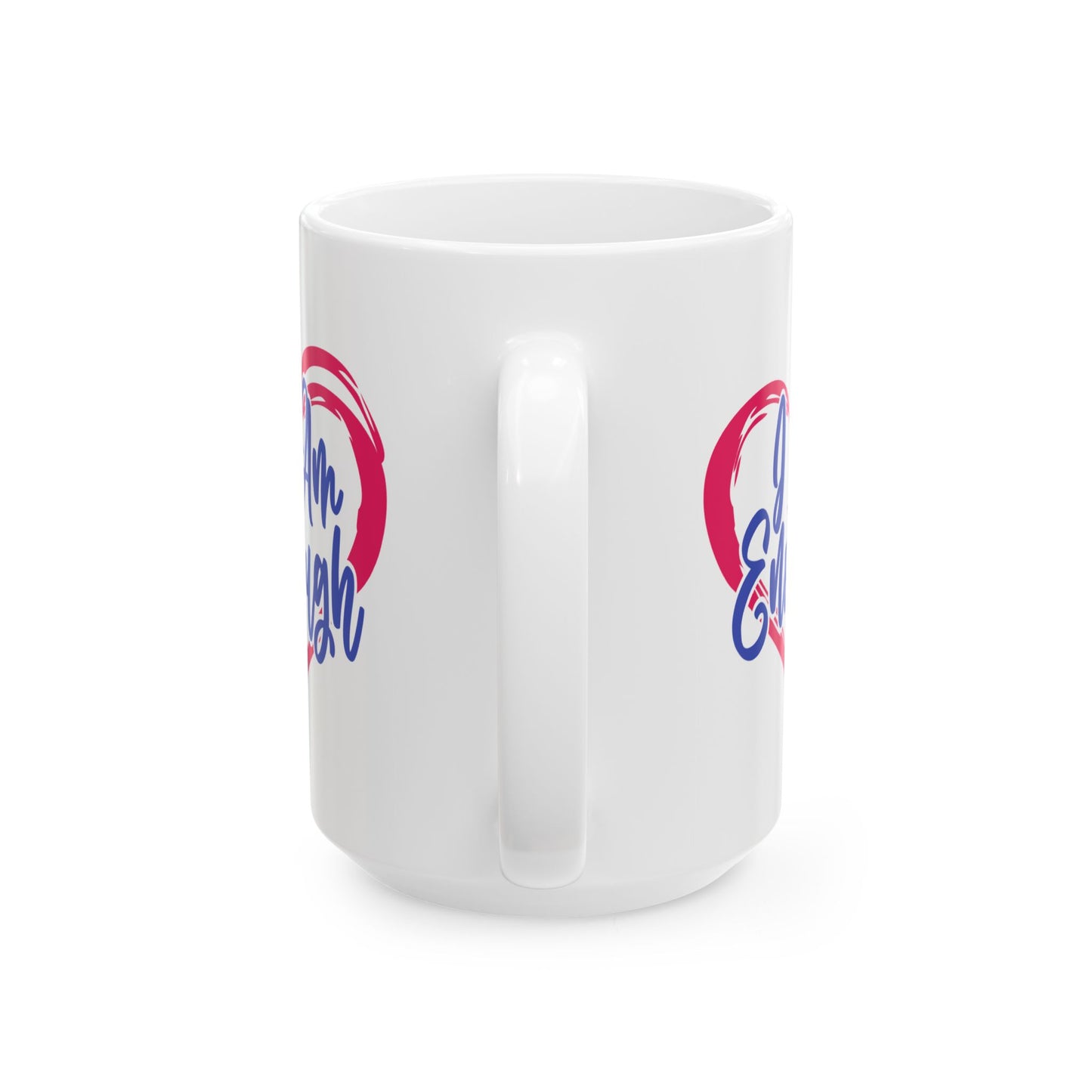 Wellness Mug - I Am Enough Heart