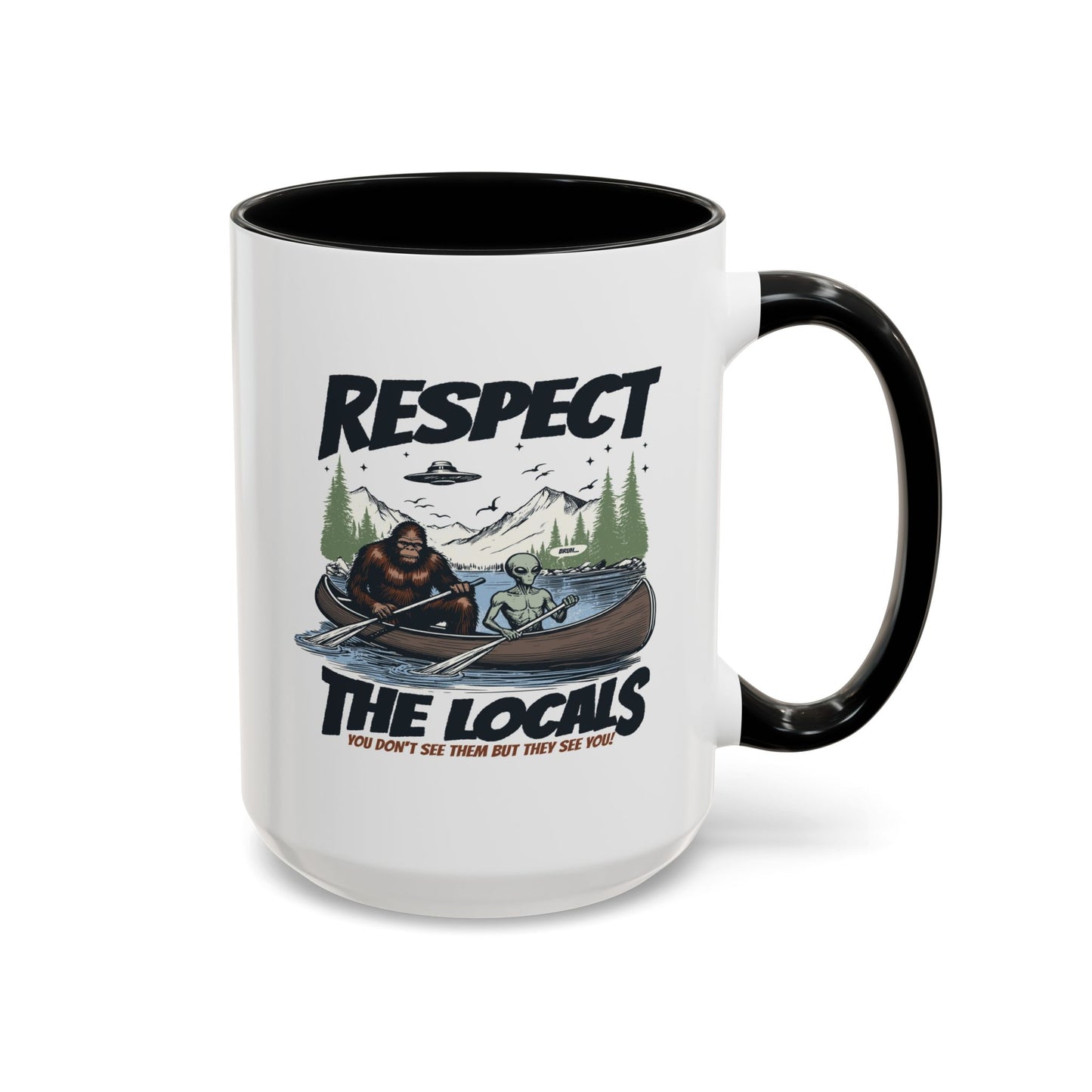 Alien Mug - Respect The Locals