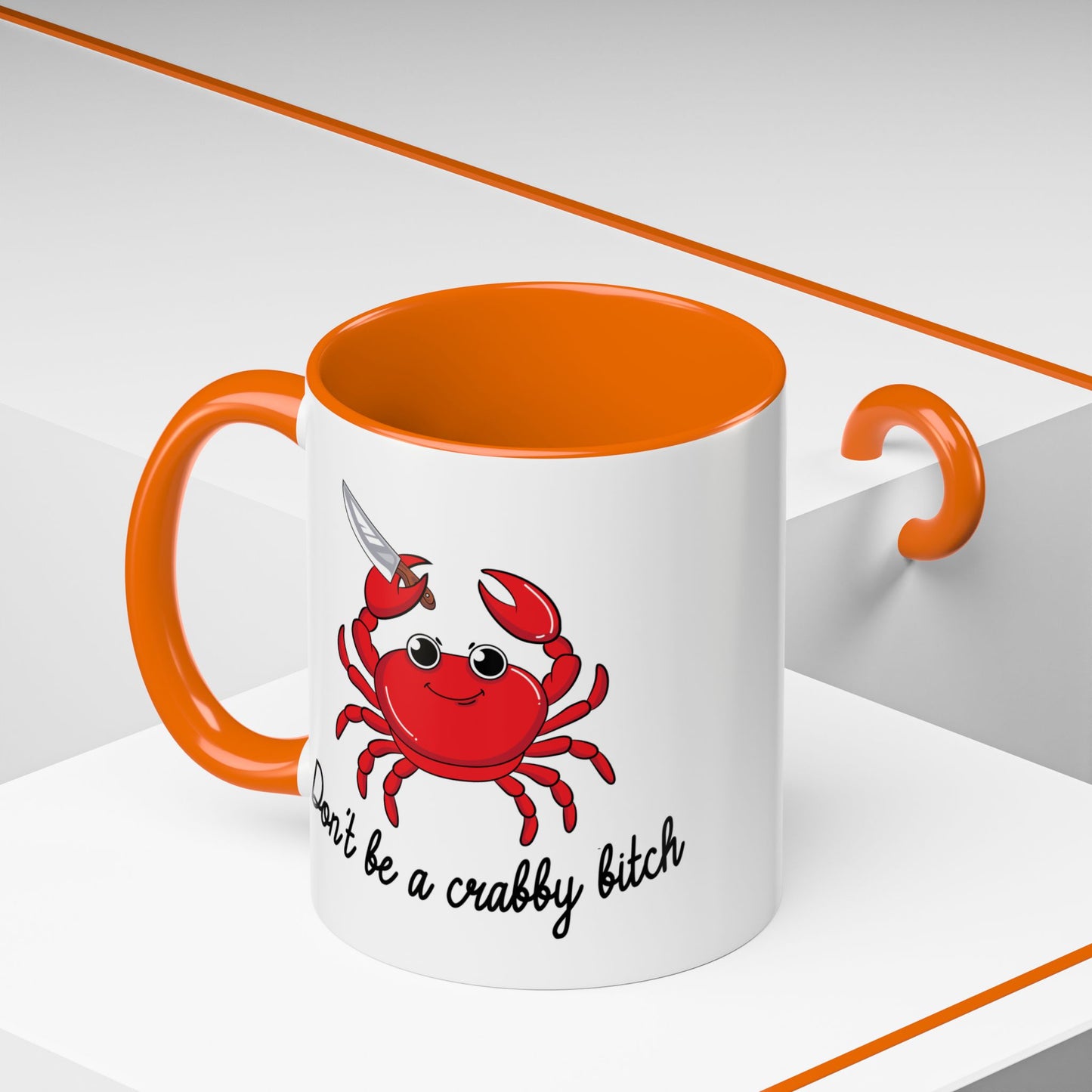 Adult Mug - Don't Be A Crabby Bitch