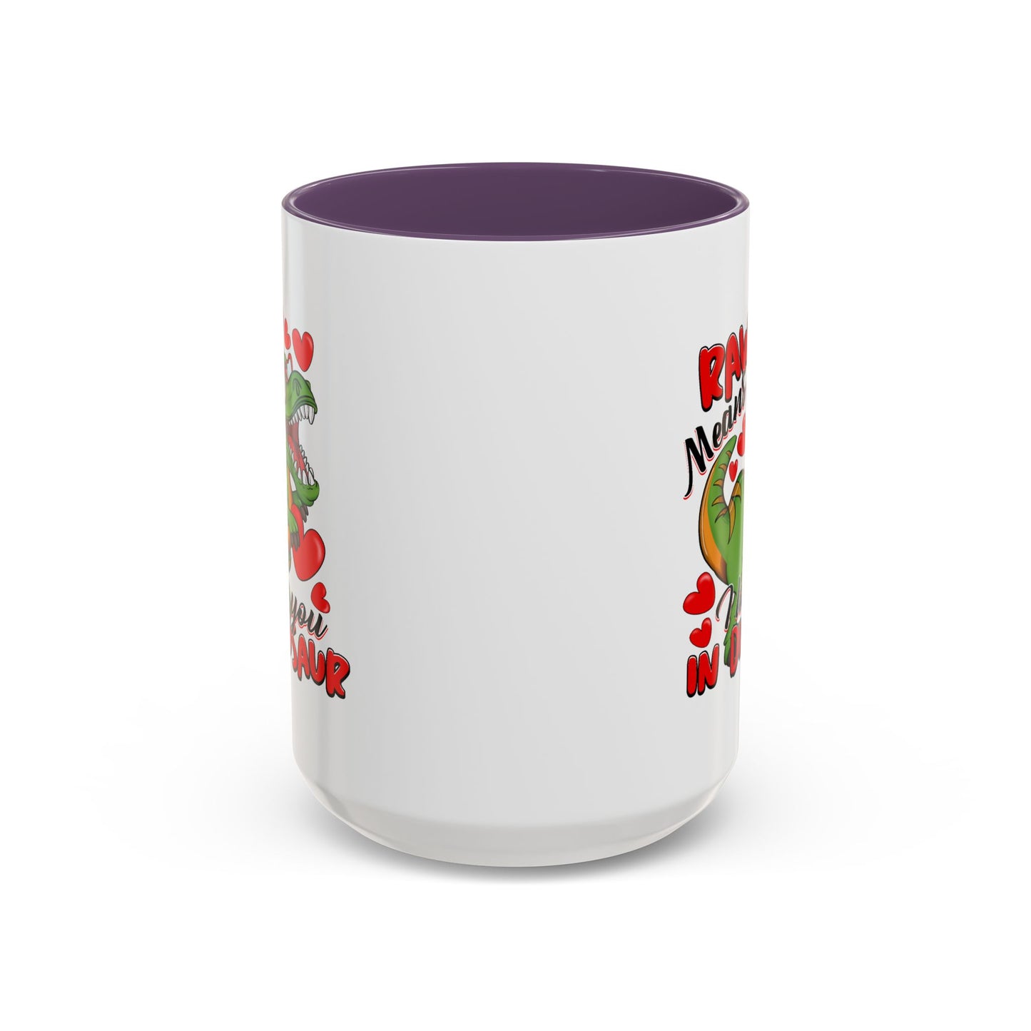 Anniversary Mug - Rawr Means I Love You