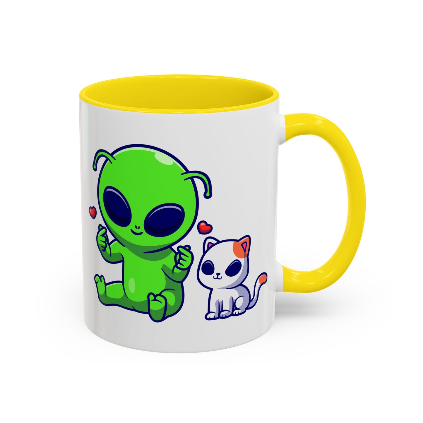 Alien Mug - Cute Alien Cat