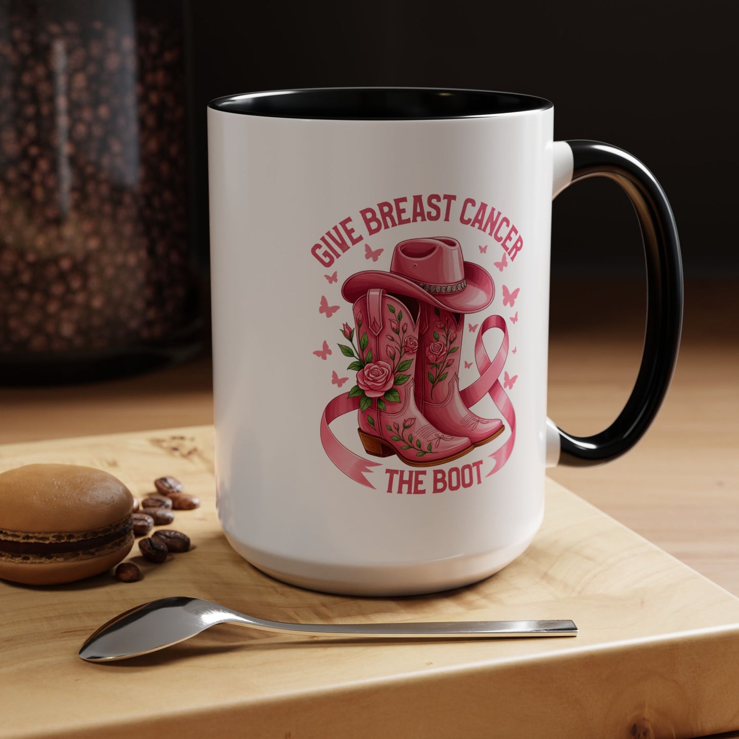 Support Mug - Give Cancer The Boot
