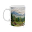 Artistic Mug - Felted Landscape 3