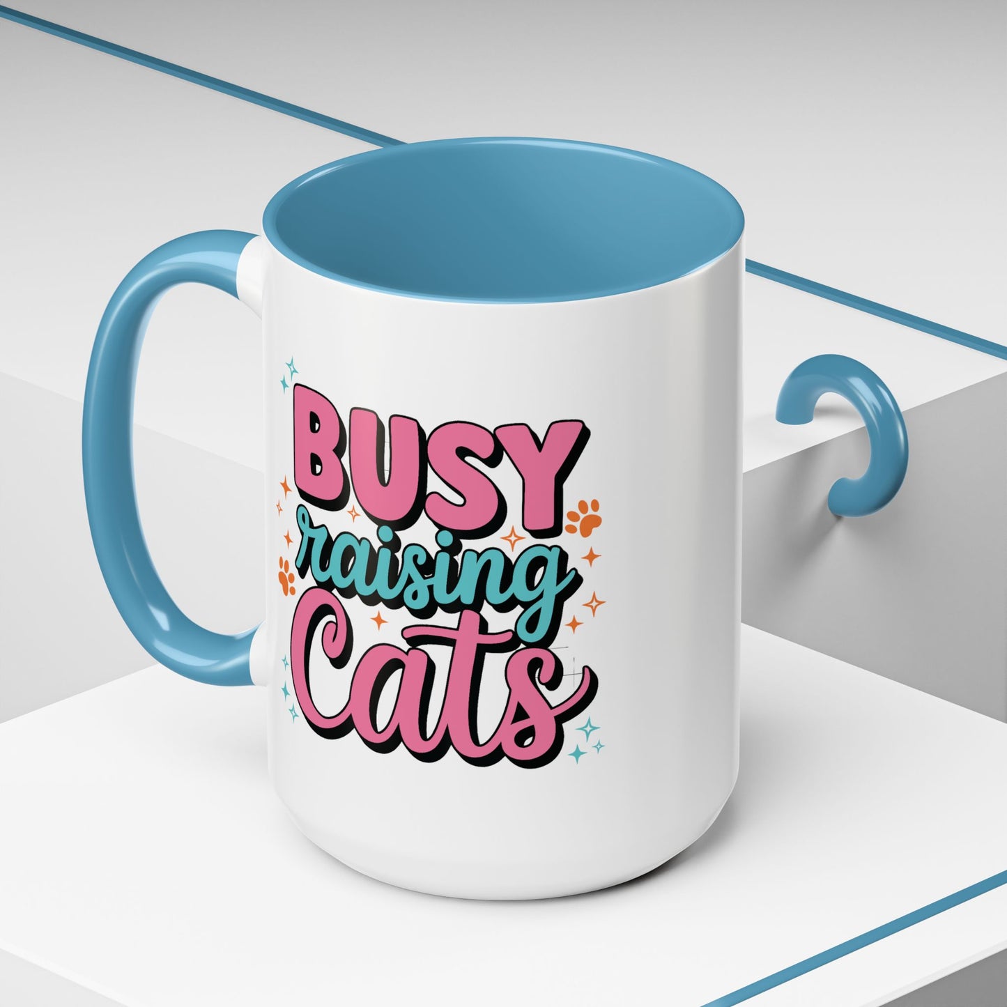 Animal Mug - Busy Raising Cats