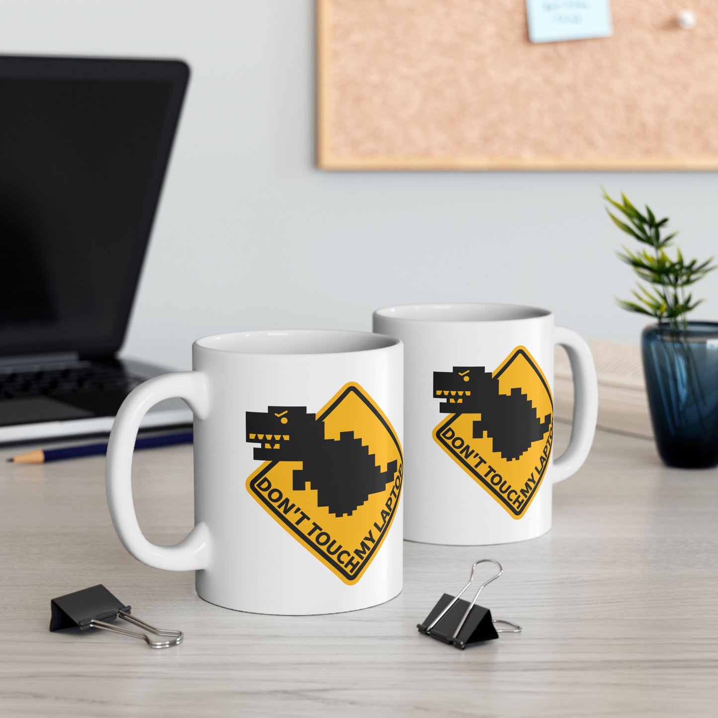 Office Mug - Don't Touch My Laptop