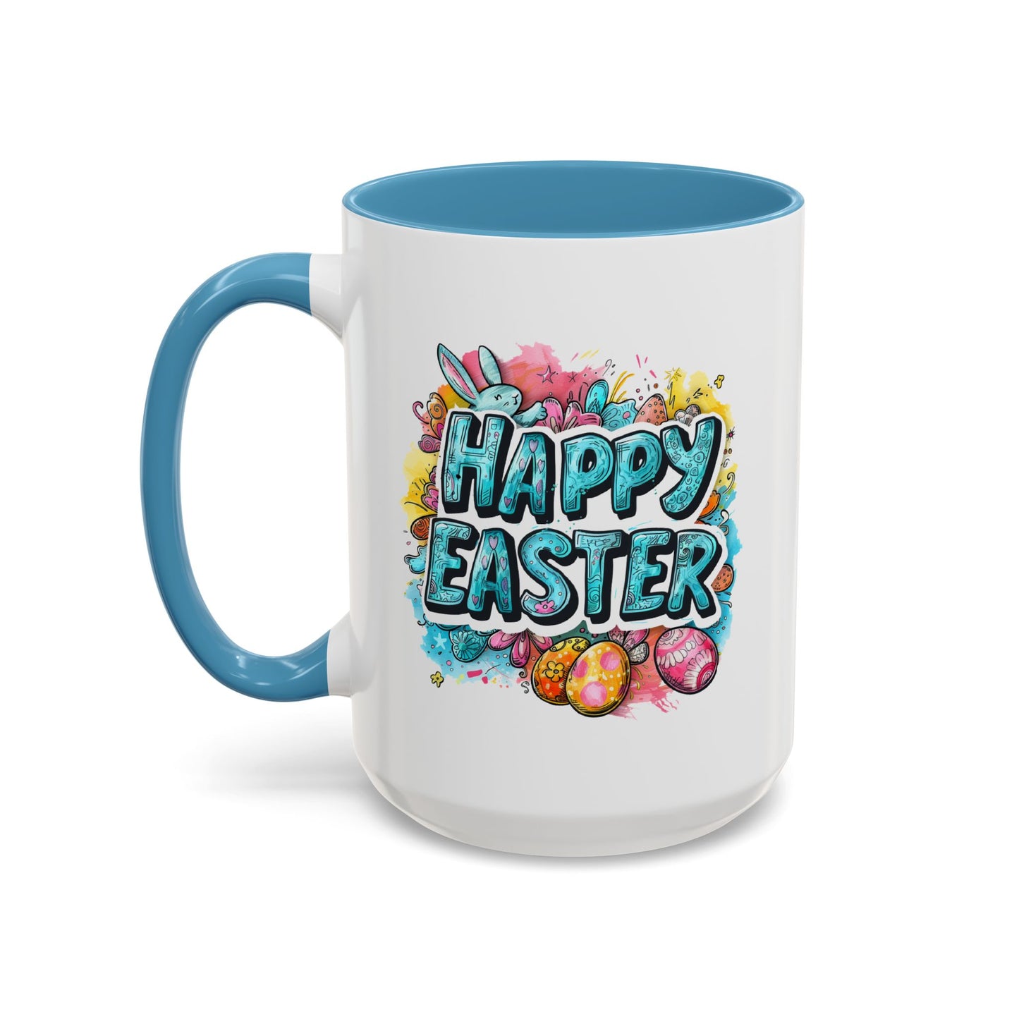 Easter Mug - Happy Easter Blue