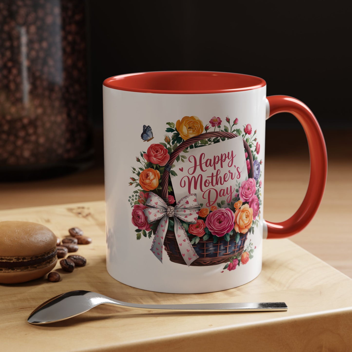 Mother's Day Mug - Happy Mother's Bouquet