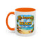Humor Mug - Life Happens the beach Helps