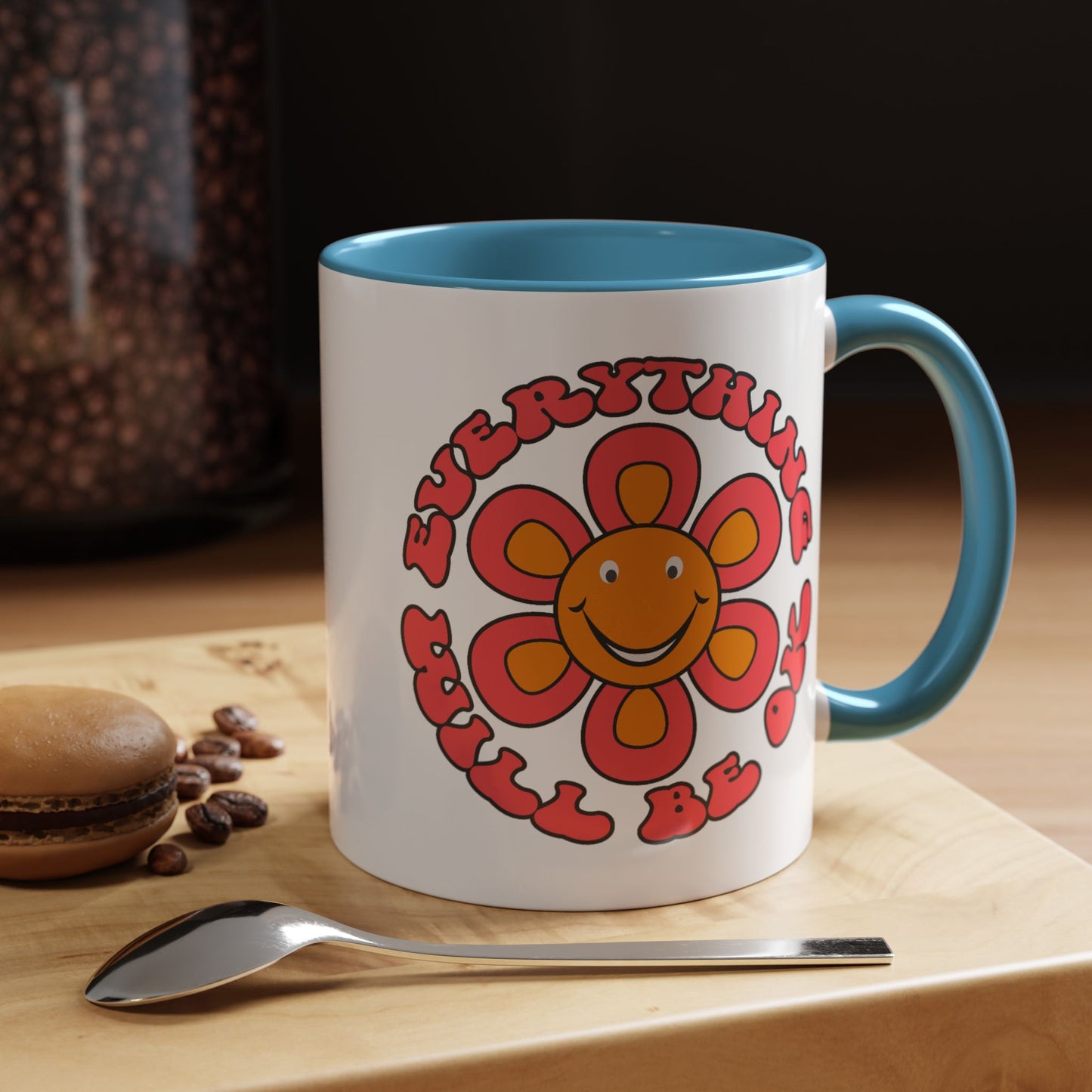 Wellness Mug - Everything Will Be Ok Flower