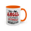 Humor Mug - The Angel on my Shoulder