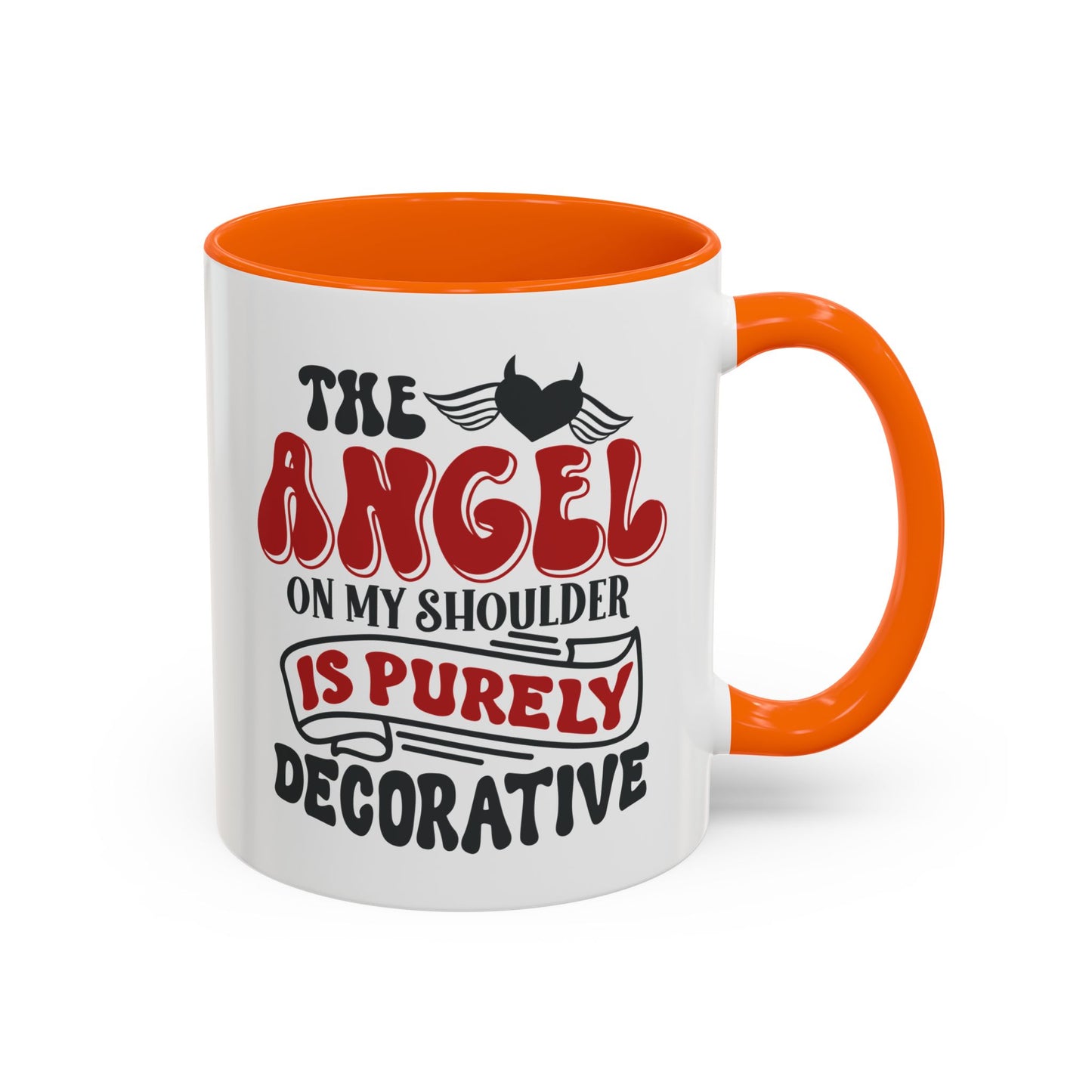 Humor Mug - The Angel on my Shoulder