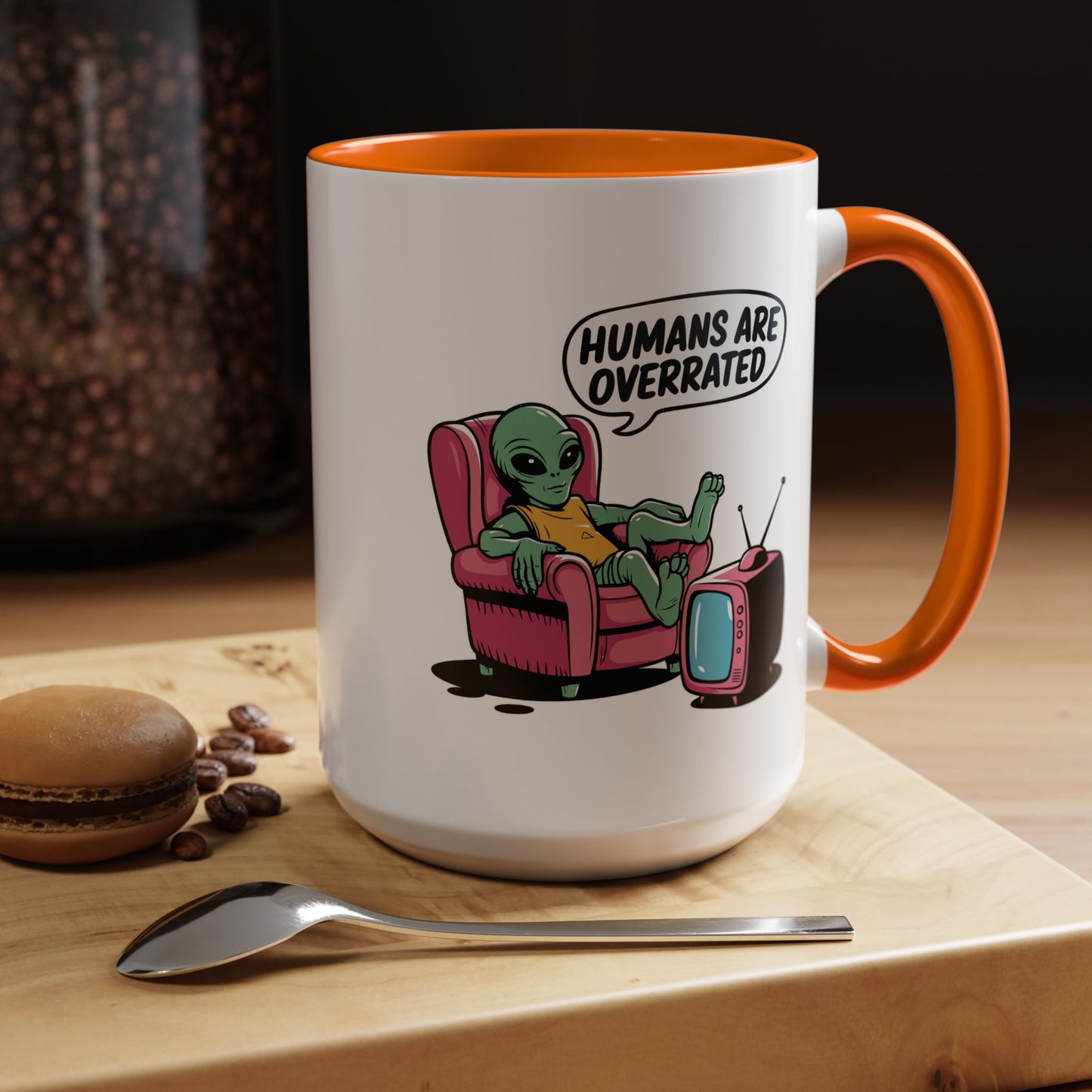 Alien Mug - Humans Are Overrated