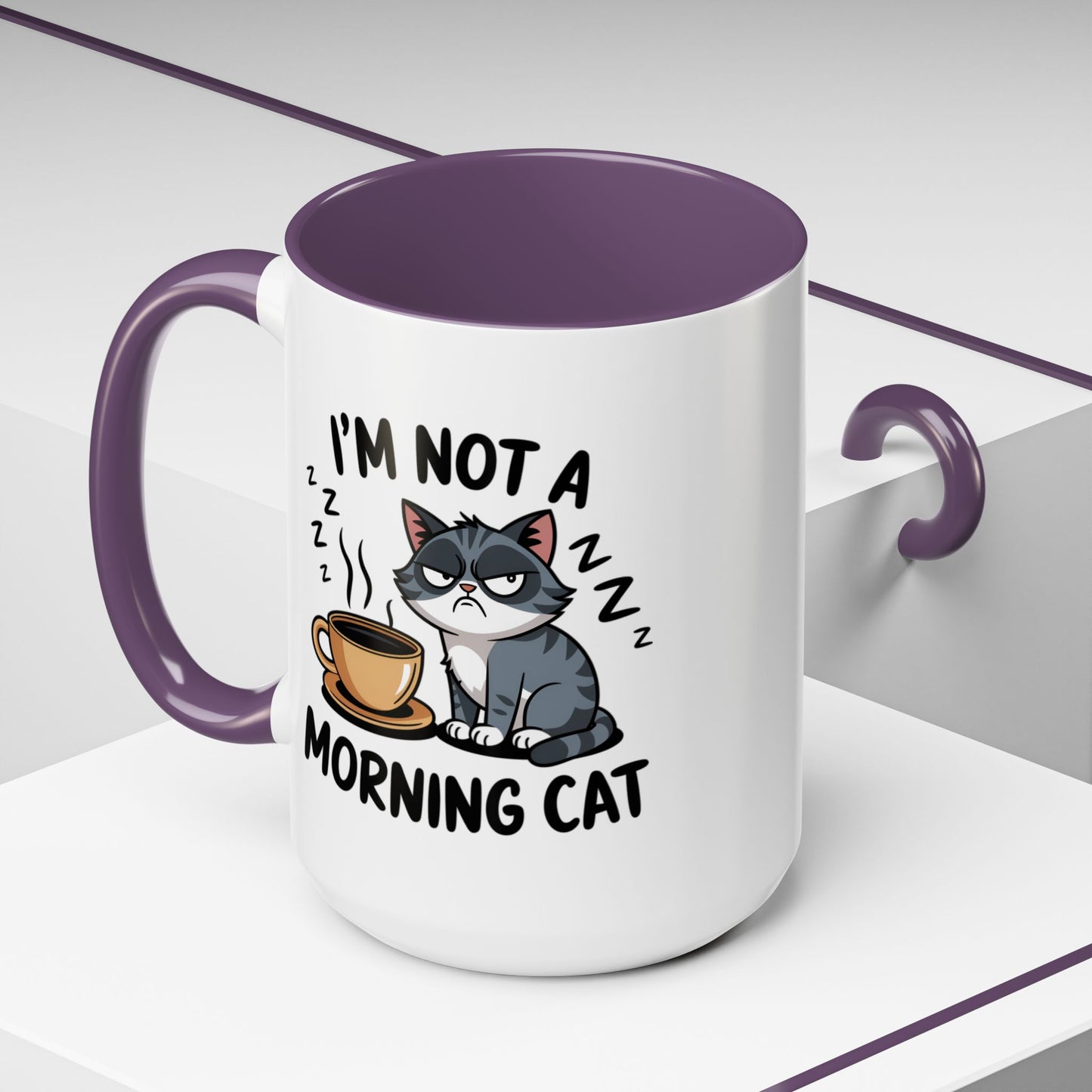 Animal Mug - I'm Not a Morning Cat