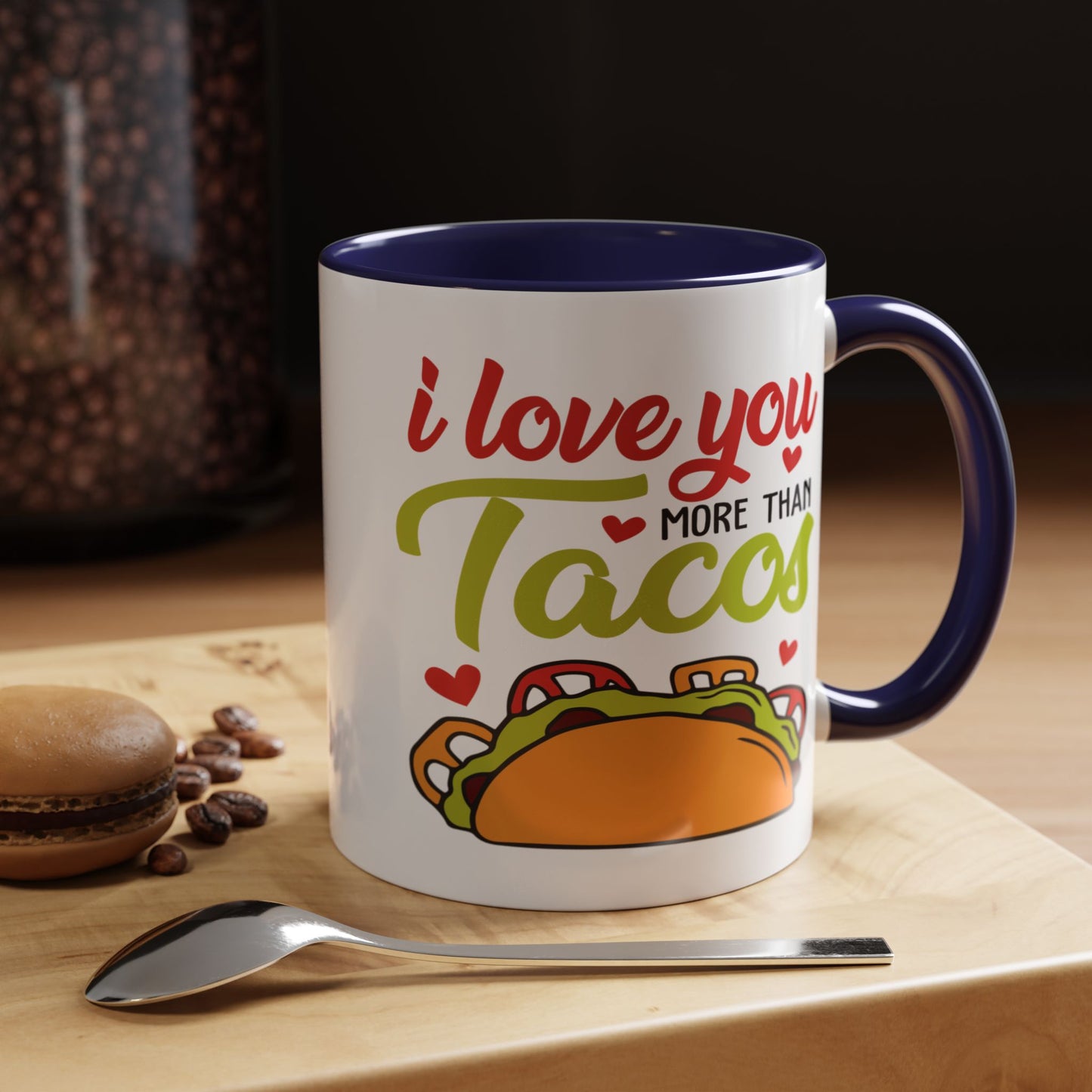Anniversary Mug - I Love You More Than Tacos