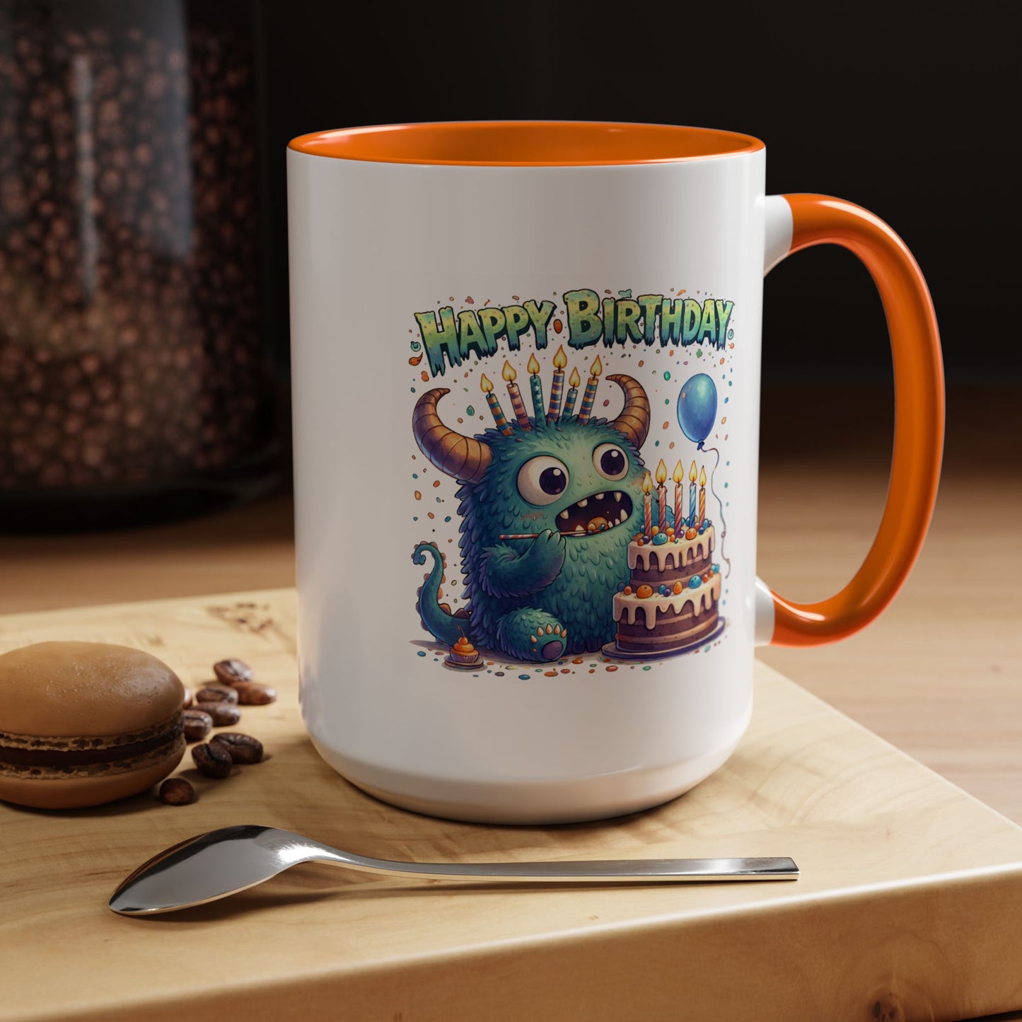 Birthday Mug - Monster Cake