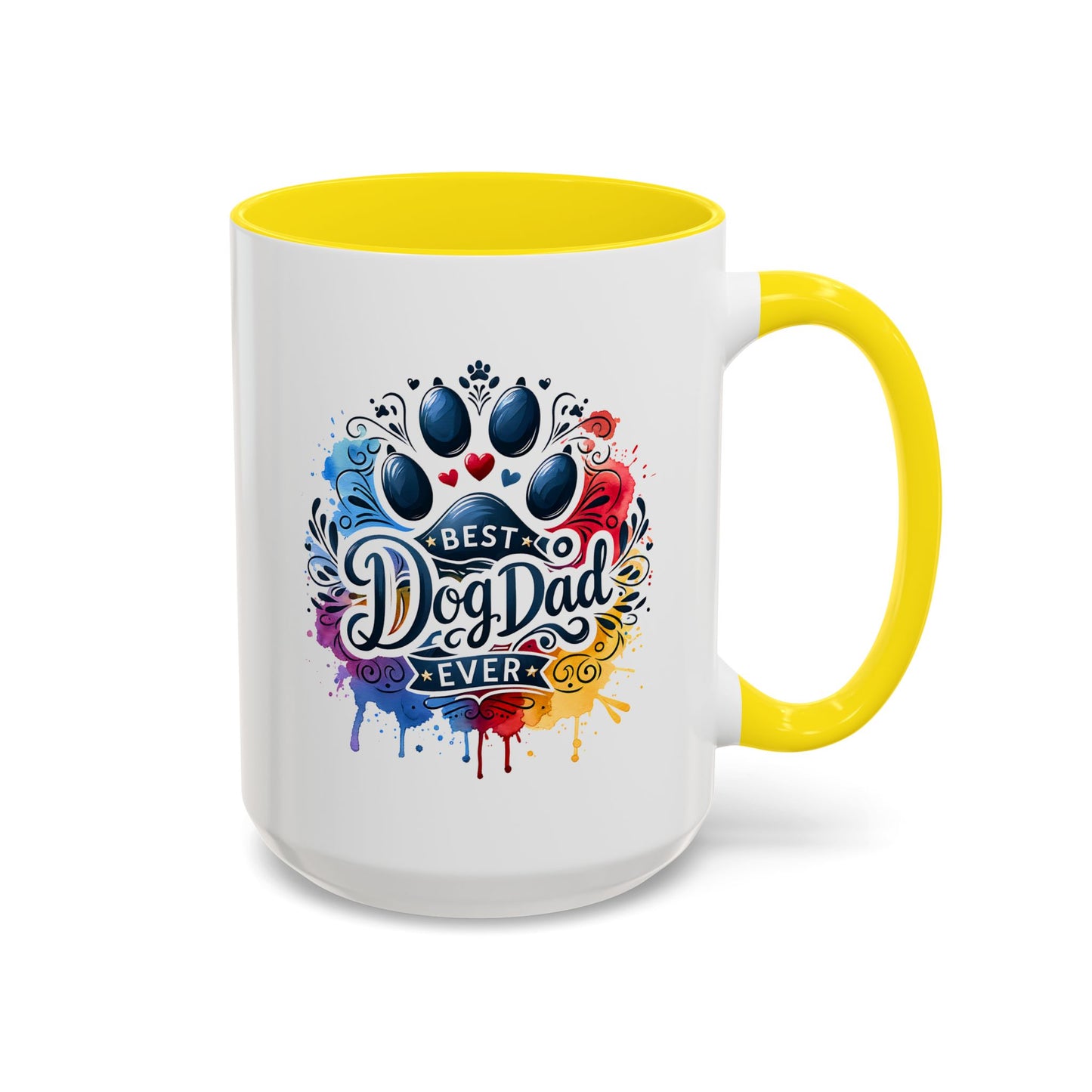 Animal Mug - Best Dog Dad Ever Paw