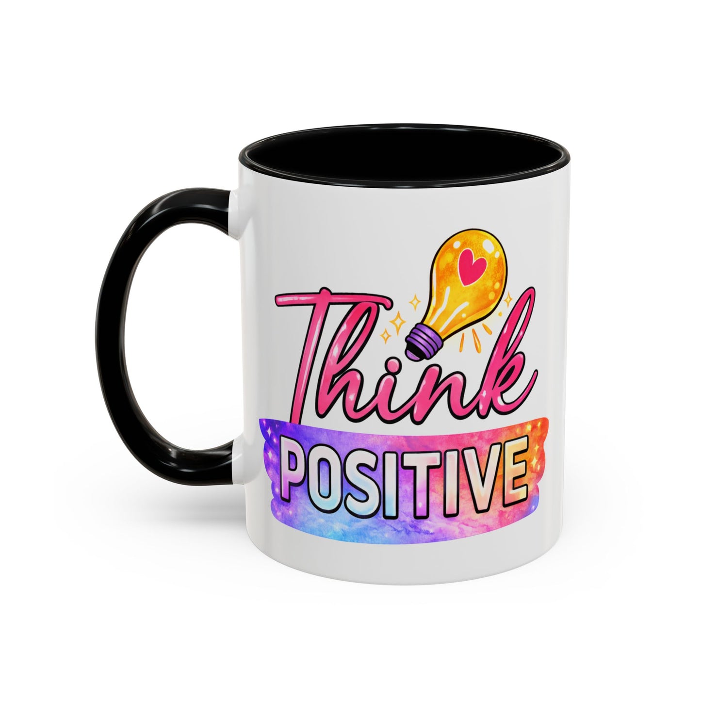 Wellness Mug - Think Positive Lightbulb