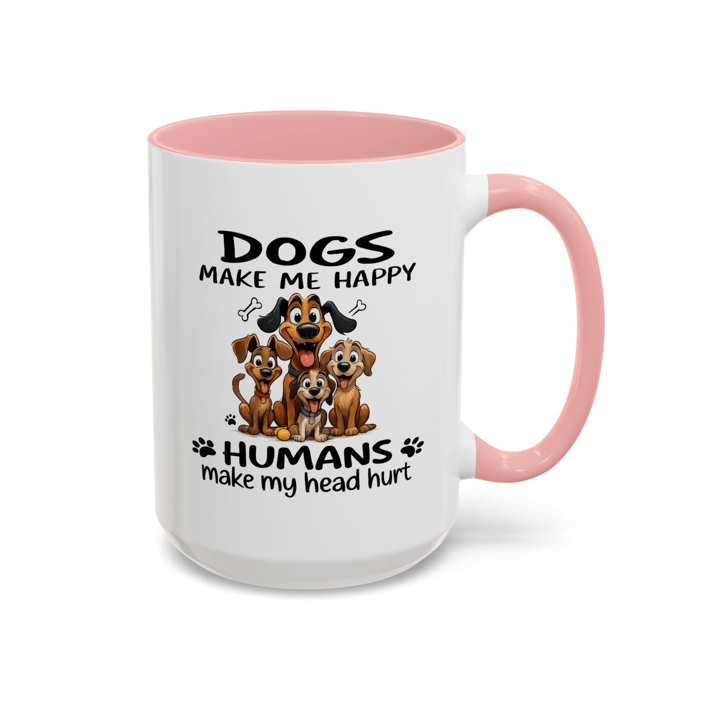Animal Mug - Dogs Make Me Happy