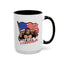 4th of July Mug - Bigfoot USA Flag