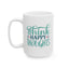 Wellness Mug - Think Happy Thoughts Words