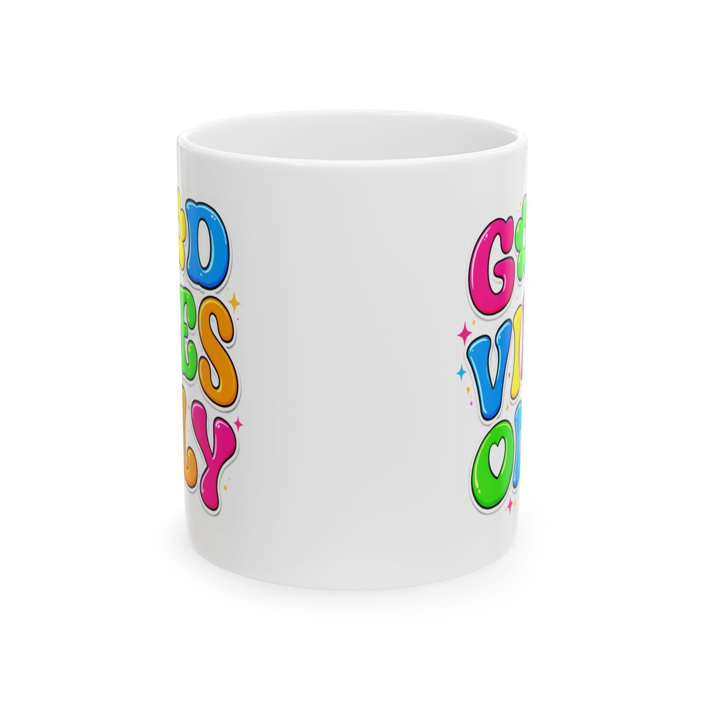 Wellness Mug - Good Vibes Only Retro