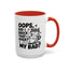Animal Mug - Oops, Did I Knock That Over