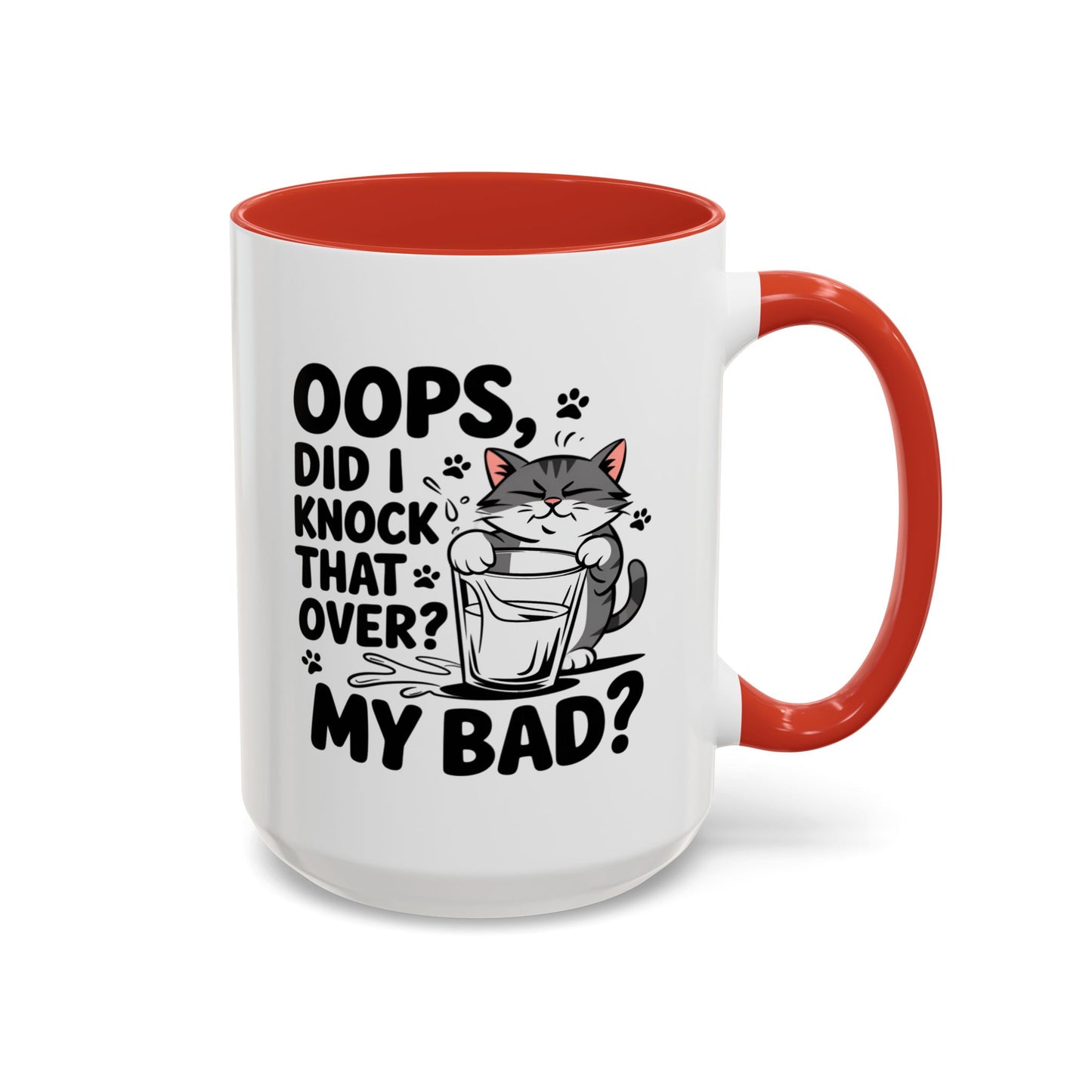 Animal Mug - Oops, Did I Knock That Over