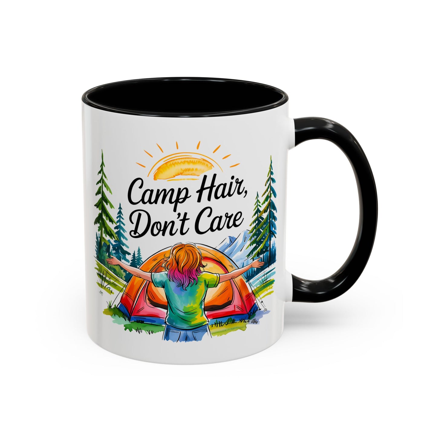 Adventure Mug - Camp Hair Don't Care