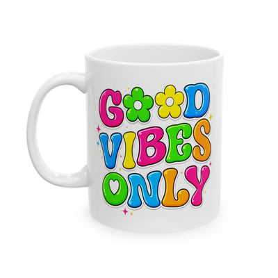Wellness Mug - Good Vibes Only Retro