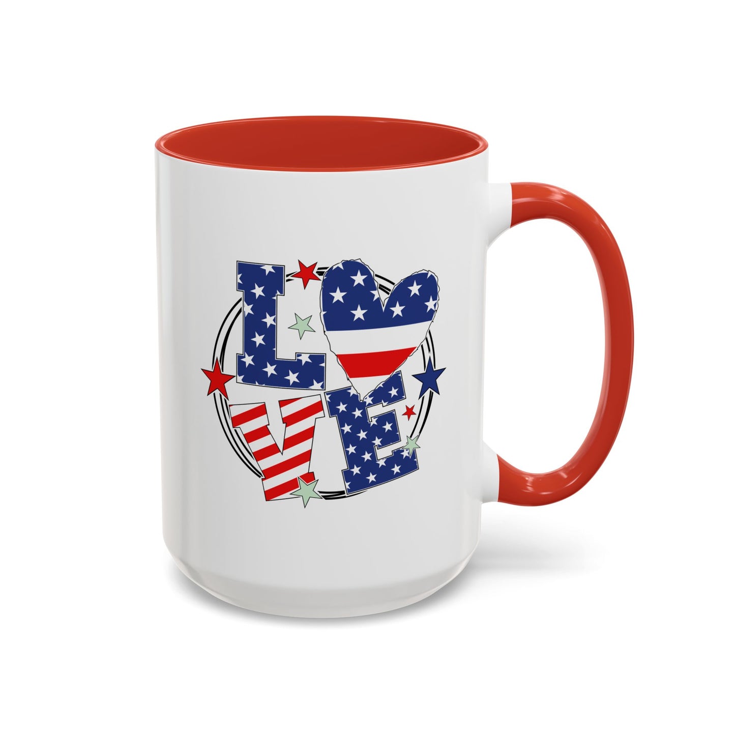 4th of July Mug - Love 4th of July