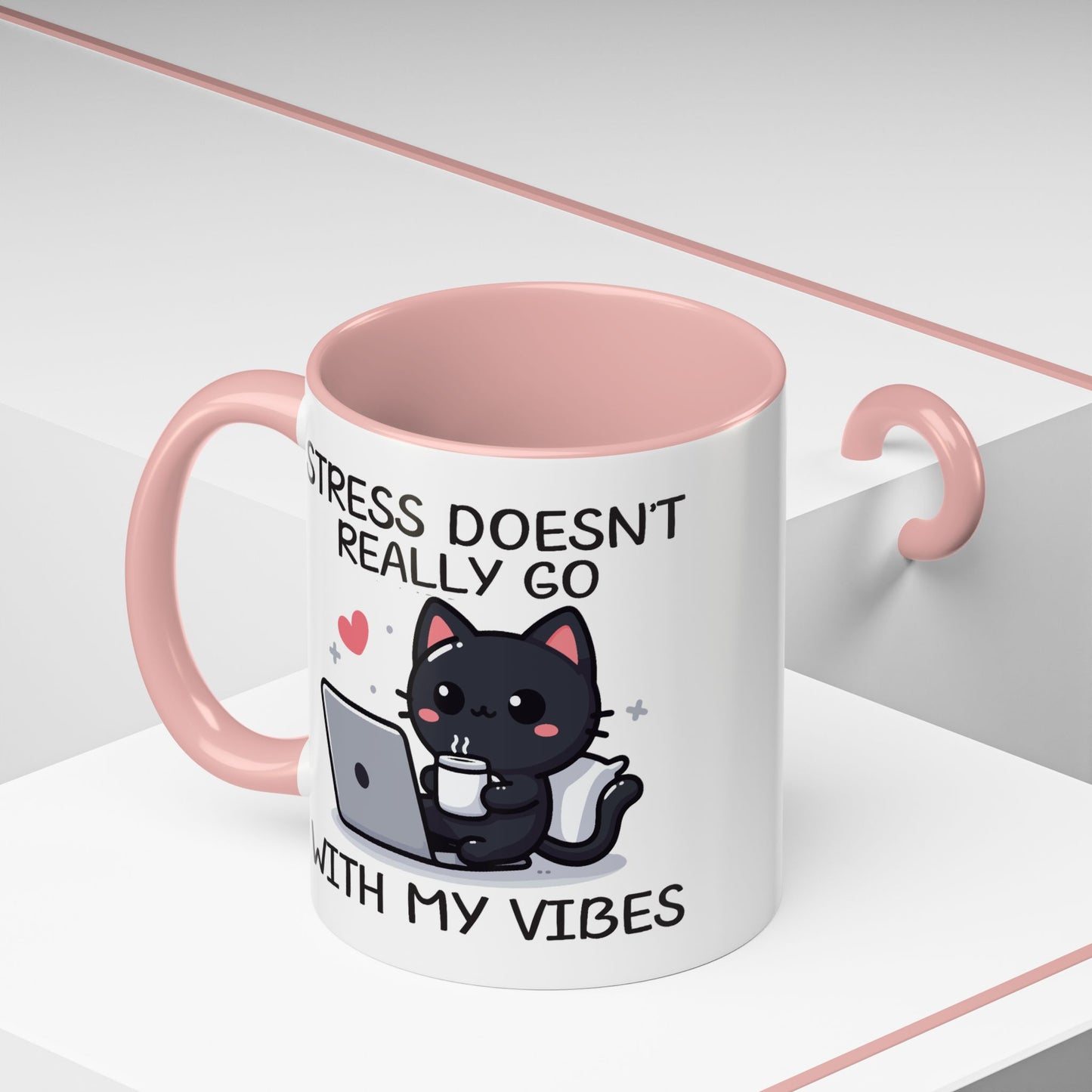 Animal Mug - Stress Doesn't Really Go