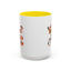 Christmas - Merry Christmas White Text Santa Reindeer Penguin Fox