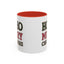 Christmas Mug - Ho Ho Ho Merry Christmas Red & Green Text 4