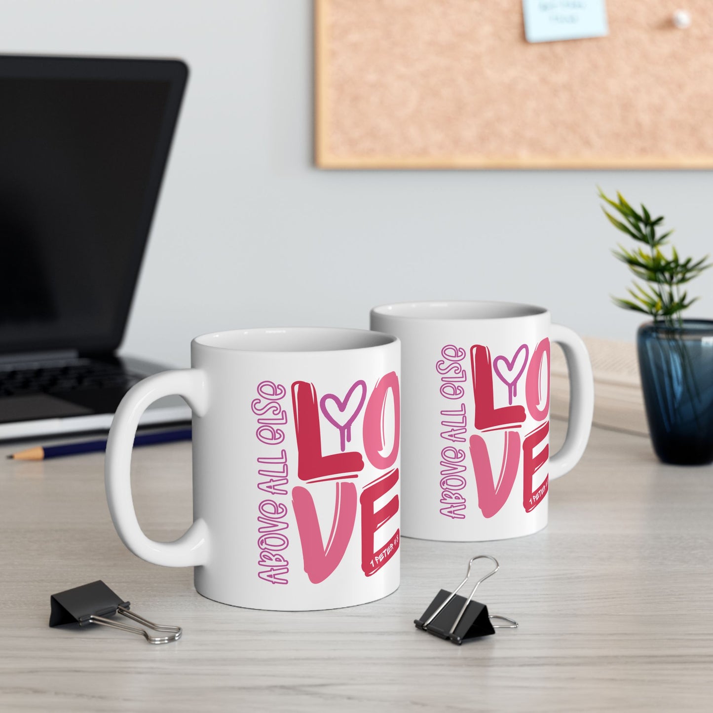 Anniversary Mug - Above All Else Love