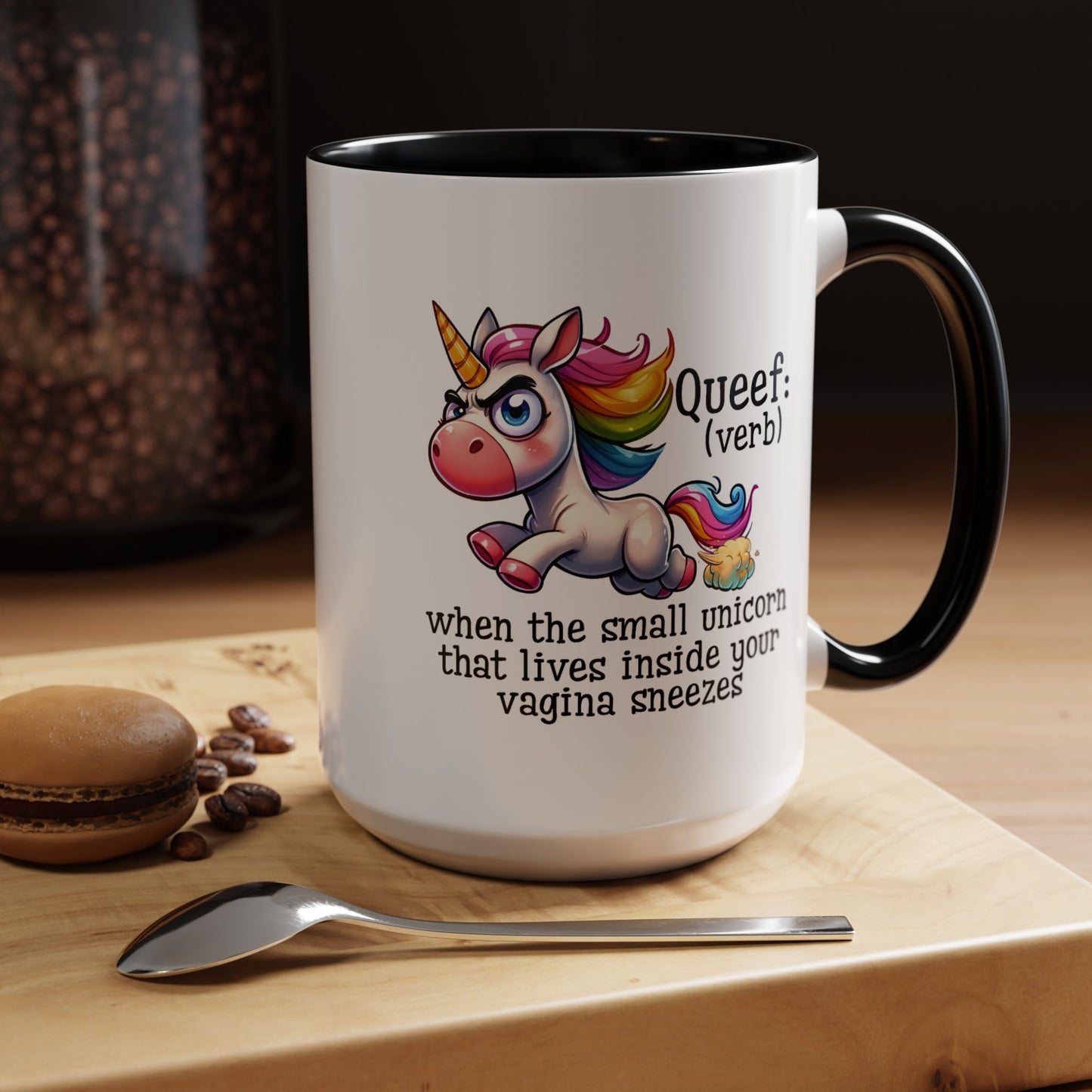 Adult Mug - Queef Unicorn
