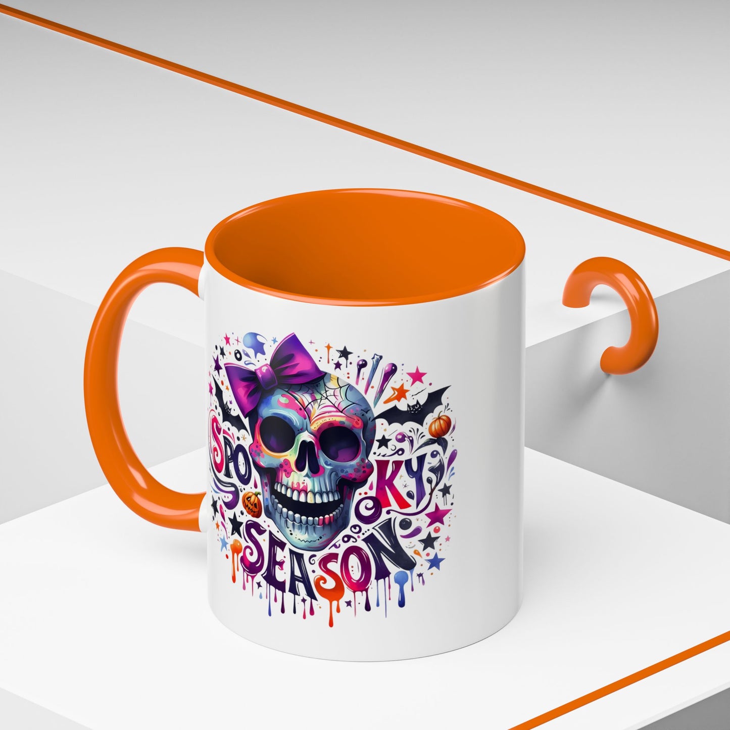 Halloween Mug - Spooky Season Skull